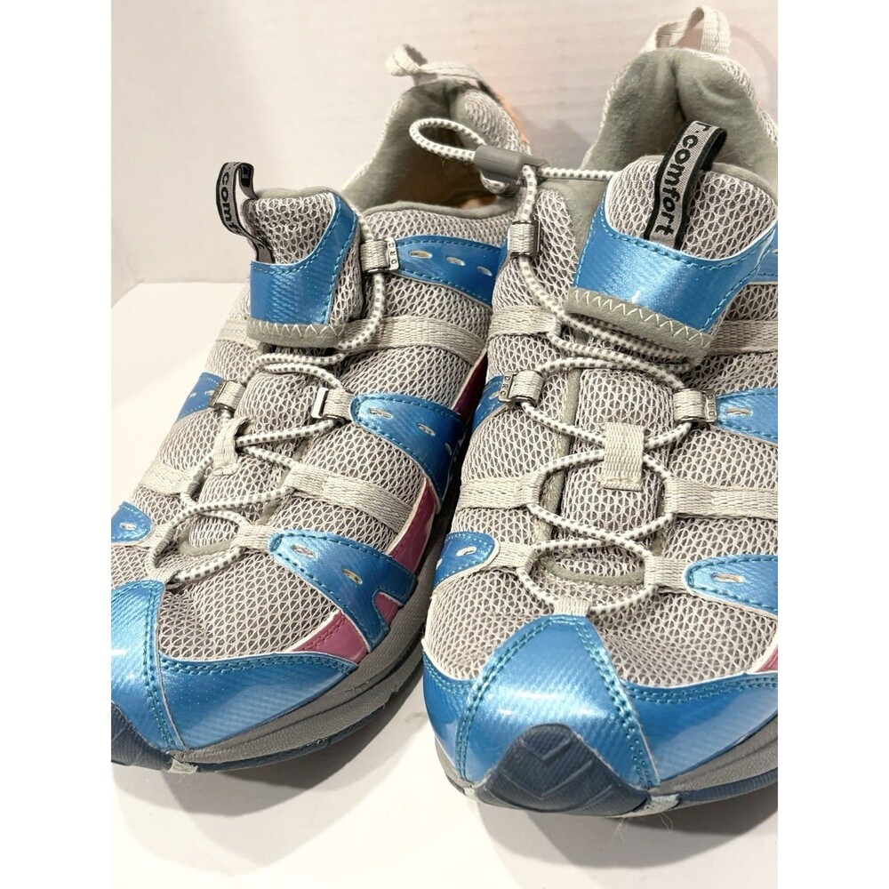 Dr Comfort Refresh 3976 Women 12W Wide Diabetic Orthopedic Walking Shoes Gray